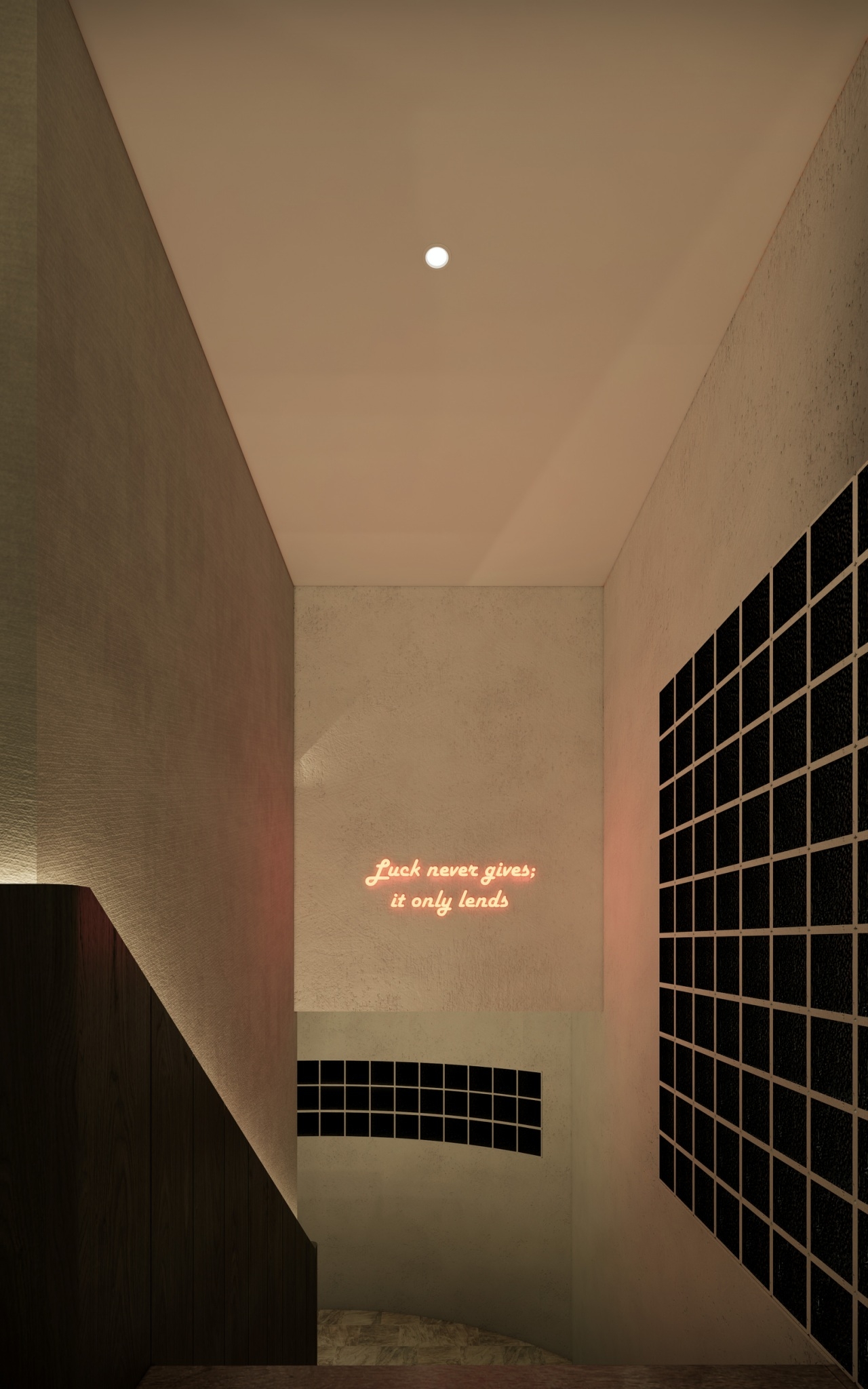 ออกแบบร้านบาร์ส่วนตัว Modern Luxury – L Bar | Living Inhabit